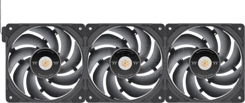 Photo de Lot de 3 Ventilateurs de boitier Thermaltake ToughFan Ex Pro - 12cm (Noir)