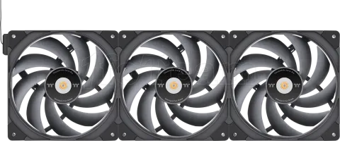 Photo de Lot de 3 Ventilateurs de boitier Thermaltake ToughFan Ex Pro - 14cm (Noir)