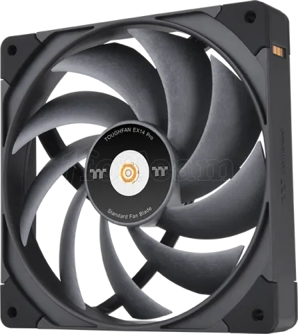 Photo de Lot de 3 Ventilateurs de boitier Thermaltake ToughFan Ex Pro - 14cm (Noir)
