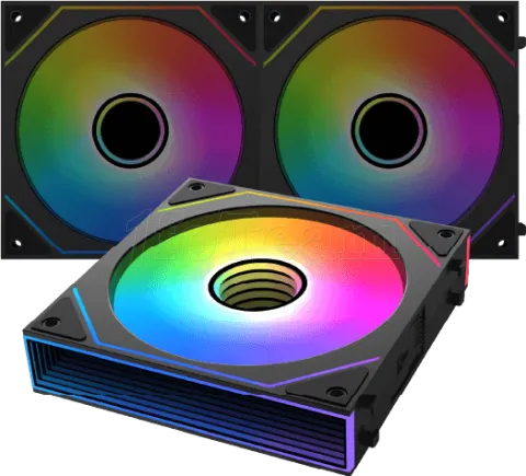 Photo de Lot de 3 Ventilateurs de boitier Xigmatek Starlink Ultra II ARGB (Noir)