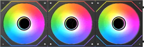 Photo de Lot de 3 Ventilateurs de boitier Xigmatek Starlink Ultra II ARGB (Noir)