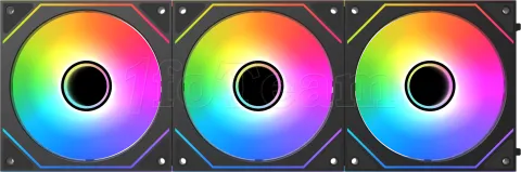 Photo de Lot de 3 Ventilateurs de boitier Xigmatek Starlink Ultra II ARGB (Noir)