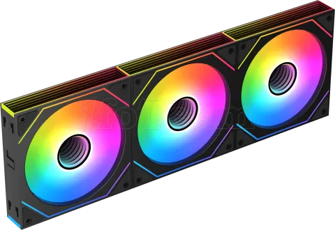 Photo de Lot de 3 Ventilateurs de boitier Xigmatek Starlink Ultra II ARGB (Noir)