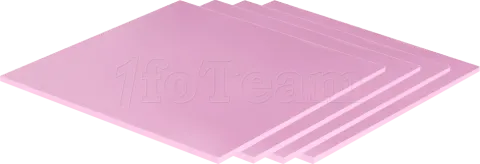 Photo de Lot de 4 Pads Thermiques Arctic TP-1 100x100x1mm (Rose)