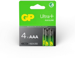 Photo de 4x GP Ultra Plus type AAA