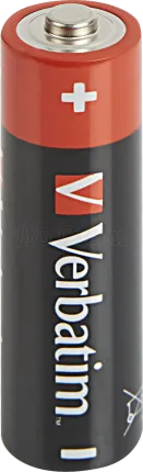 Photo de Lot de 4 piles Alcaline Verbatim Premium type AA (LR6) 1,5V (Bulk)