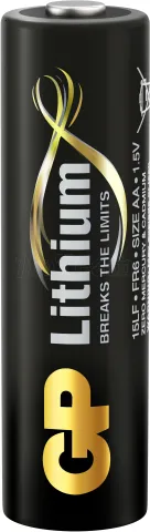 Photo de Lot de 4 piles Lithium GP Batteries type AA (FR6) 1,5V