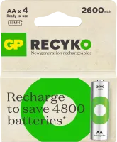 Photo de 4x GP ReCyko AA 2600mAh
