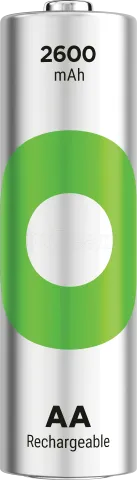 Photo de Lot de 4 piles rechargeables GP Batteries ReCyko type AA (LR6) 2600mAh