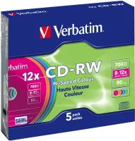 Photo de Support Optique Verbatim Hi-Speed Colour