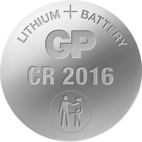 Photo de Lot de 5 Piles plates GP Batteries Ultra CR2016