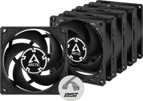 Photo de 5x Arctic P8 PWM PST Value Pack