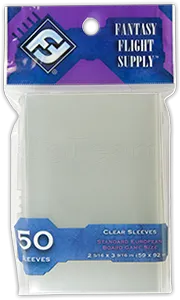 Photo de Lot de 50 Sleeves Ultra Pro format Standard Euro 59x92mm (Transparent)