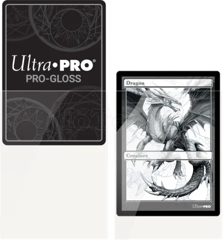 Photo de Lot de 50 Sleeves Ultra Pro Pro-Gloss Format Standard (Transparent)