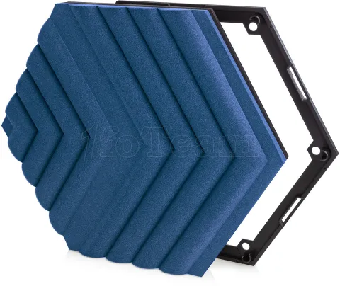 Photo de Lot de 6 Panneaux acoustiques Elgato Wave Panels Starter Kit 491x426x47mm (Bleu)
