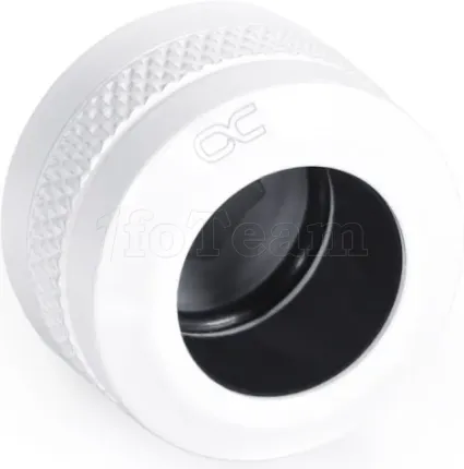 Photo de Lot de 6 Raccords à compression pour Tube Ø13mm Alphacool Eiszapfen Pro (Blanc)