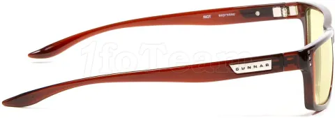 Photo de Lunettes Gunnar Riot (Marron/Jaune)