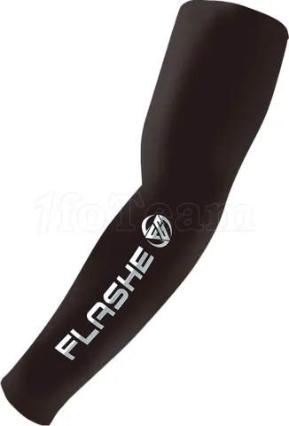 Photo de Manchette Gamer Flashe Gaming Plain - Taille L (Noir)