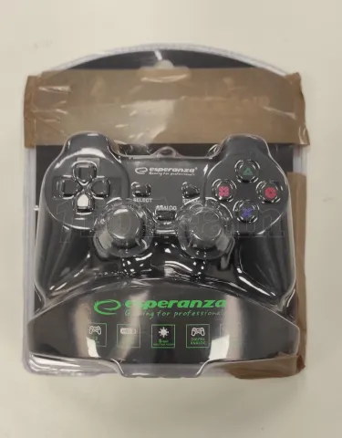 Photo de Manette de jeu Esperanza Corsair EG106 pour PC (Noir)  ID 204938