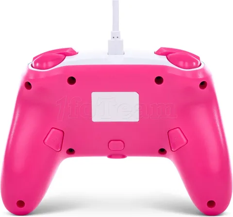 Photo de Manette de jeu filaire PowerA Enhanced Kirby pour Nintendo Switch (Bleu/Rose))