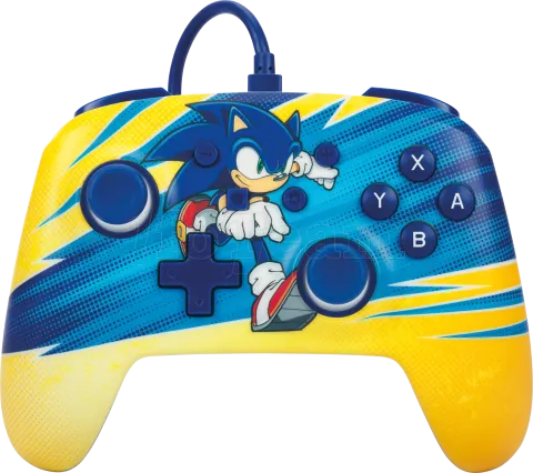 Photo de Manette de jeu filaire PowerA Enhanced Sonic Boost pour Nintendo Switch/PC