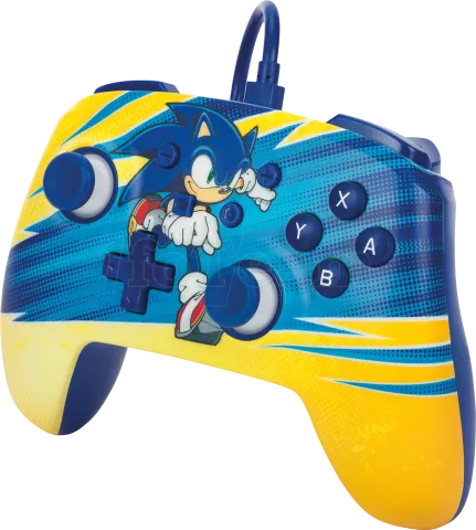 Photo de Manette de jeu filaire PowerA Enhanced Sonic Boost pour Nintendo Switch/PC