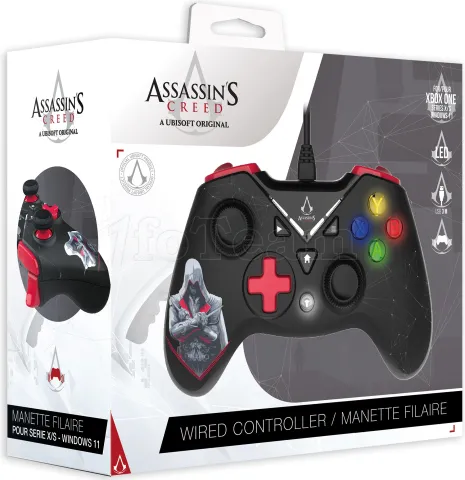 Photo de Manette de jeu Freaks and Geeks Assassin's Creed (Noir)