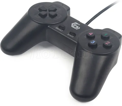 Photo de Manette de jeu Gembird JPD-UB-01 pour PC (Noir)