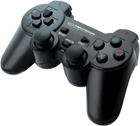 Photo de Manette de jeu sans fil Esperanza Gladiator EGG108K (Noir)