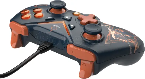 Photo de Manette de jeu sans fil Freaks and Geeks Assassin's Creed Mirage (Bleu/Orange)