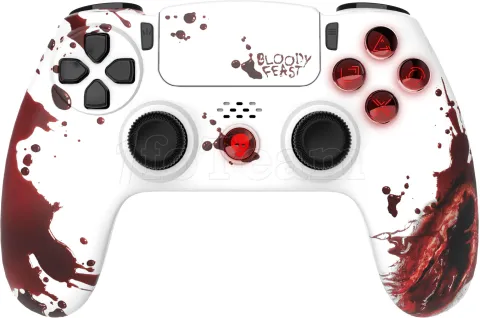 Photo de Manette de jeu sans fil Freaks and Geeks Bloody Feast pour PS4/PC (Noir)