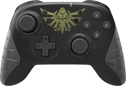 Photo de Manette de jeu sans fil Hori Zelda pour Nintendo Switch (Noir)