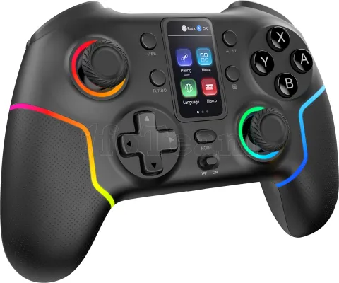 Photo de Manette de jeu sans fil Mars Gaming MGP-V3 RGB (Noir)