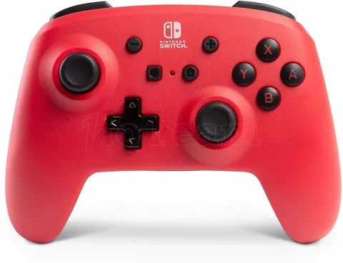 Photo de Manette de jeu sans fil PowerA pour Nintendo Switch (Rouge)