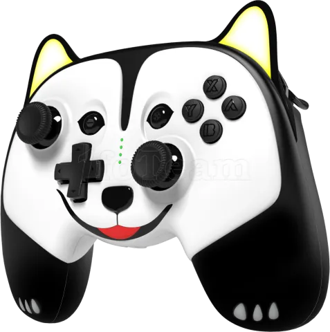 Photo de Manette de jeu sans fil Spirit of Gamer Noa pour Nintendo Switch (Noir/Blanc)