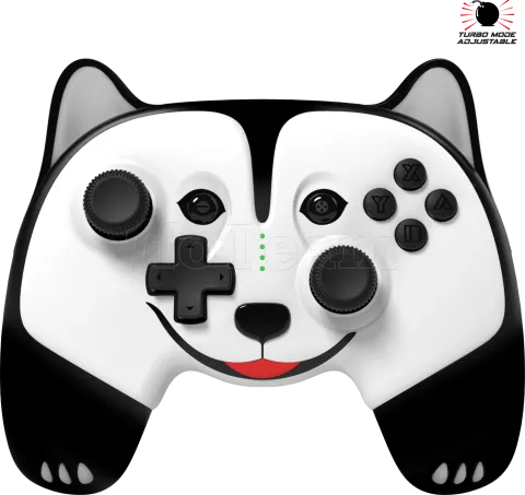 Photo de Manette de jeu sans fil Spirit of Gamer Noa pour Nintendo Switch (Noir/Blanc)