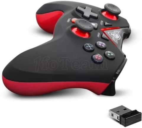 Photo de Manette de jeu sans fil Spirit of Gamer XGP Xtrem pour PS3 (Noir/Rouge)