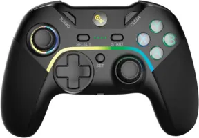 Photo de Manette de jeu sans fil Under Control avec support téléphone (Noir)
