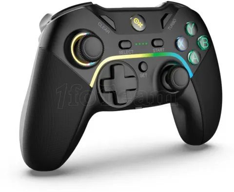 Photo de Manette de jeu sans fil Under Control avec support téléphone (Noir)