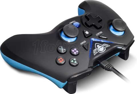 Photo de Manette de jeu Spirit of Gamer XGP Xtrem pour PS3 (Noir/Bleu)