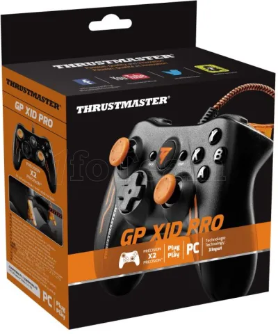 Photo de Manette de jeu Thrustmaster GP XID PRO (Noir/Orange)