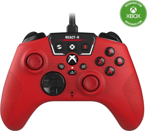 Photo de Manette de jeu Turtle Beach React-R pour Xbox (Rouge)