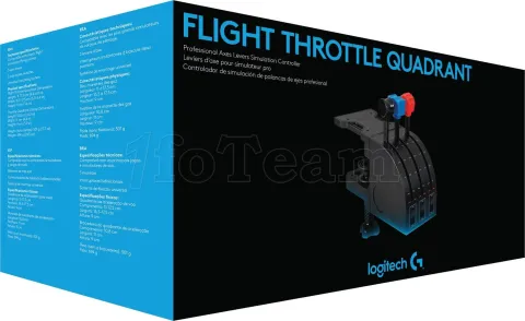 Photo de Manette des gaz Logitech G Pro Flight Throttle Quadrant