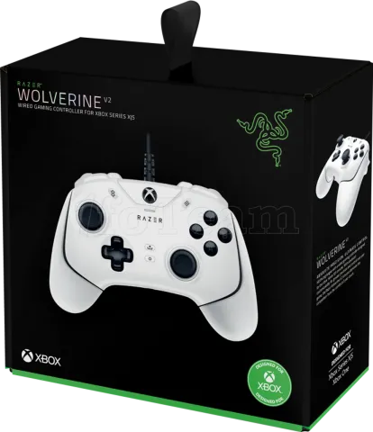 Photo de Manette Razer Wolverine V2 (Blanc)