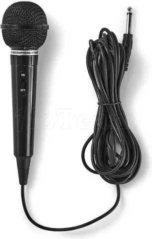 Photo de Microphone filaire Nedis MPWD01BK (Noir)