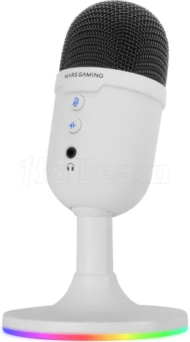 Photo de Microphone Mars Gaming MMIC-CX RGB (Blanc)