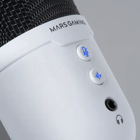 Photo de Microphone Mars Gaming MMIC-CX RGB (Blanc)