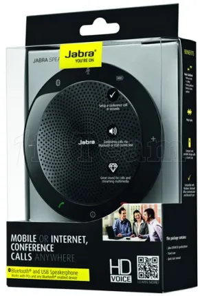 Photo de Microphone pour Audioconférence Jabra Speak 510 UC (Noir)