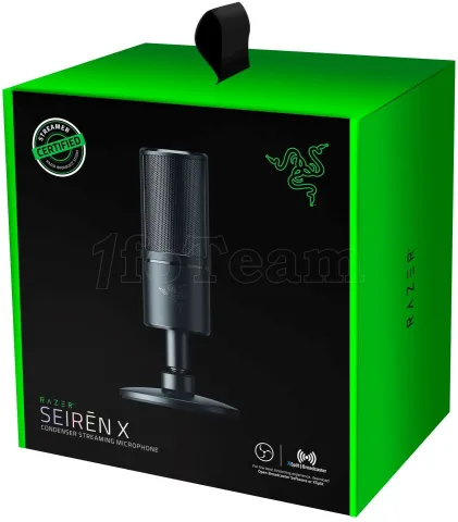 Photo de Microphone Razer Seiren X avec trépied (Noir)