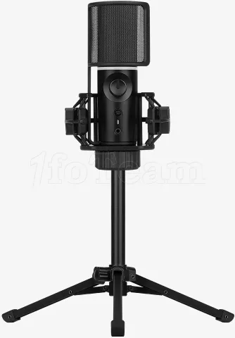 Photo de Microphone Streamplify Mic Tripod RGB avec trépied (Noir)